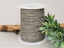 Grey Waxed Cotton Cord - 1mm - 5yds