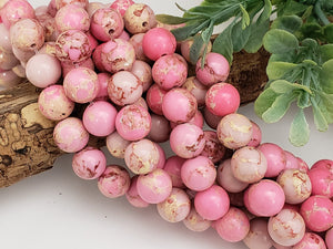 Pink Sea Sediment Imperial Jasper - 10mm – 15” Full Strand