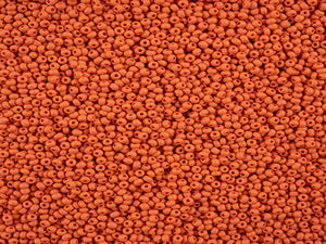 Orange Matt - 11/0 Czech Seed Beads - Permalux #165