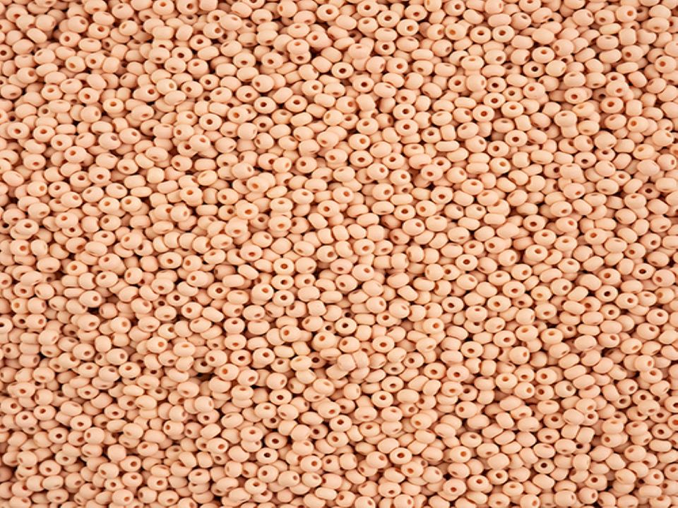 Apricot Matte - 11/0 Czech Seed Beads - Permalux #166