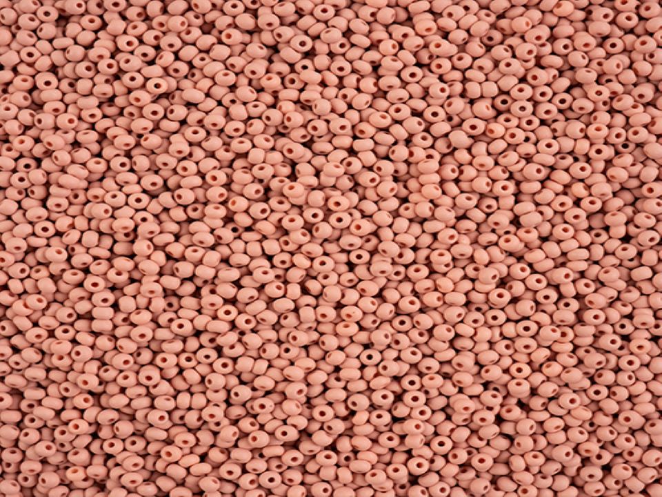 Light Brown Matte - 11/0 Czech Seed Beads - Permalux #167