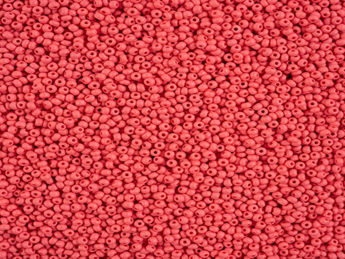 Red Matt - 11/0 Czech Seed Beads - Permalux #169