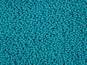 Teal Matt - 11/0 Czech Seed Beads - Permalux #179