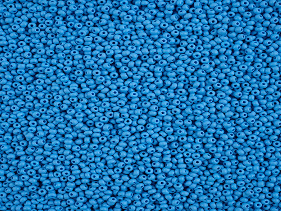 Light Blue Matte - 11/0 Czech Seed Beads - Permalux #181
