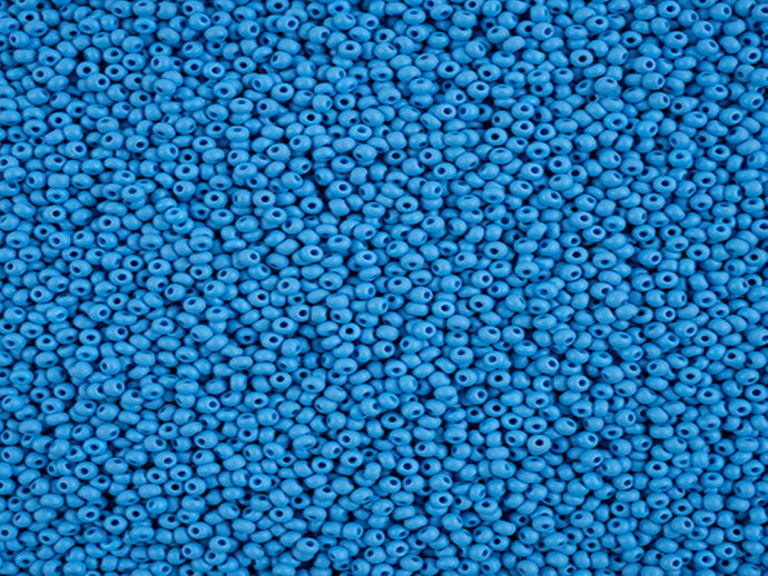 Light Blue Matte - 11/0 Czech Seed Beads - Permalux #181