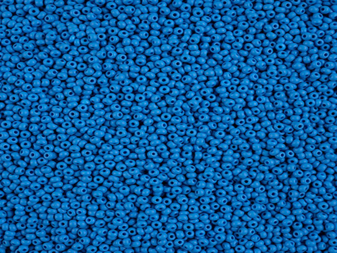 Blue Matt - 11/0 Czech Seed Beads - Permalux #182