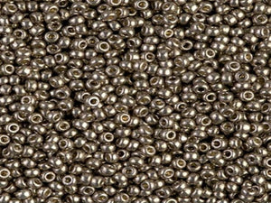 11/0 Galvanized Pewter Duracoat Rocailles #4222 - 10gr.