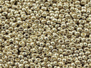 11/0 Galvanized Silver Duracoat Rocailles #4201 - 10gr.