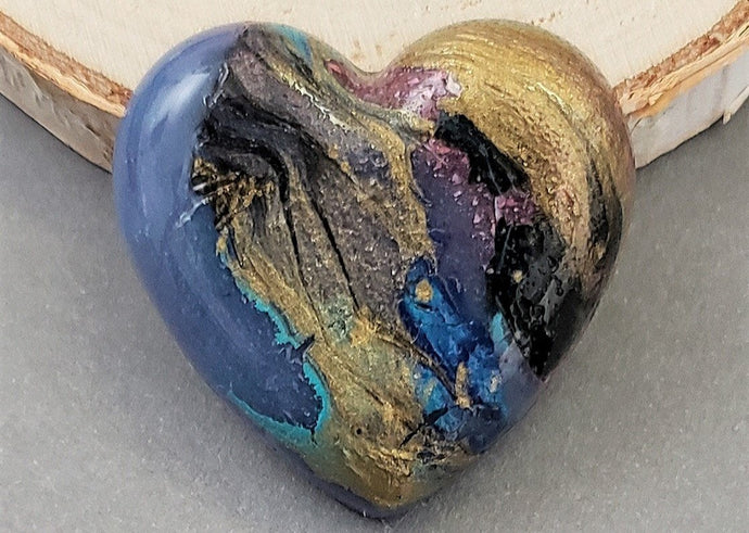 Enchanted Castle Handcrafted Heart Cabochons
